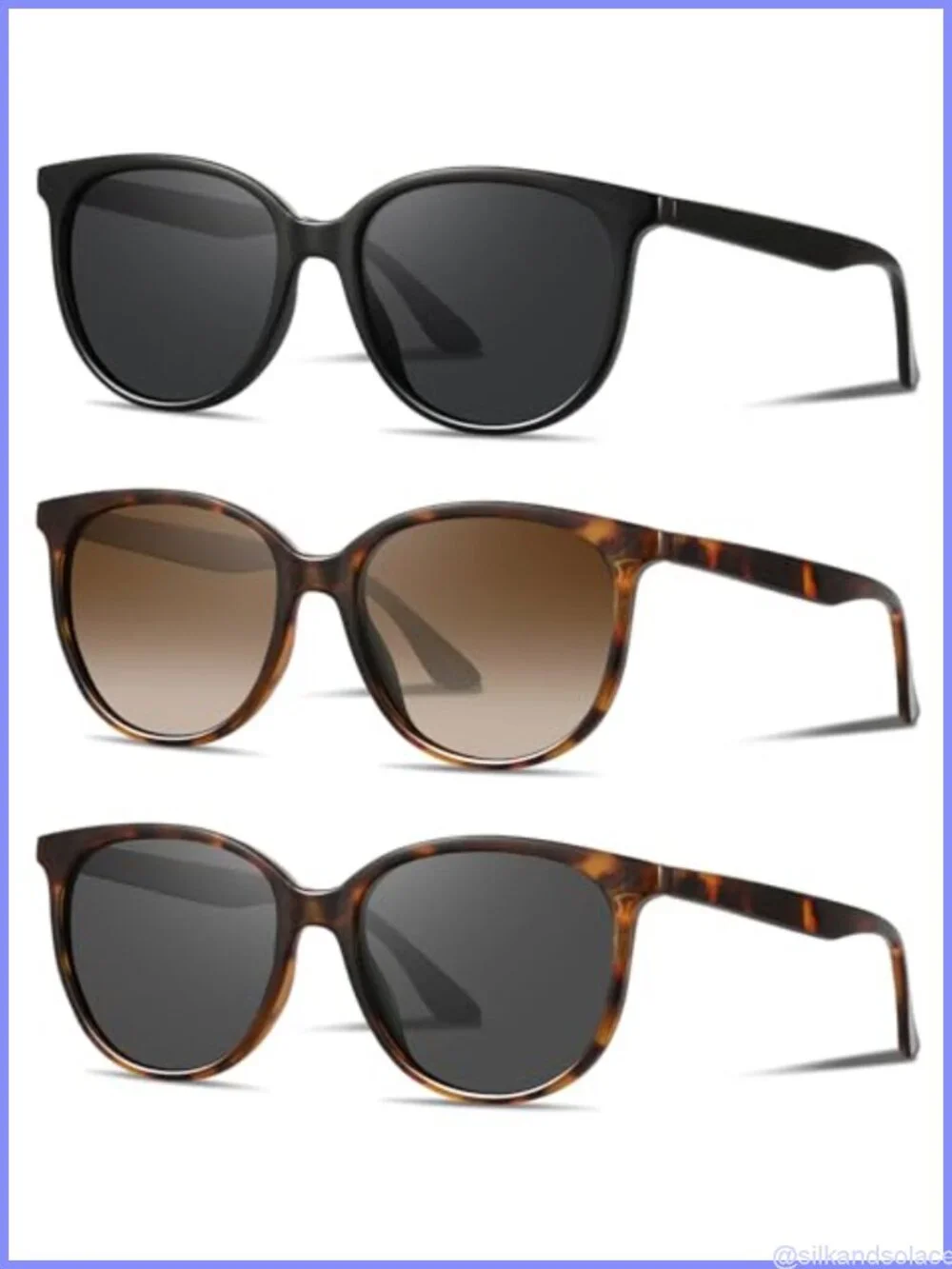 Retro Polarized Sunglasses UV400 Protection Unisex Classic Vintage Style